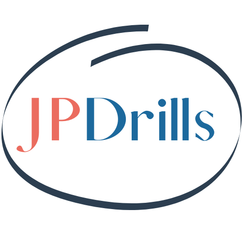 JPDrills Japanese language learning logo